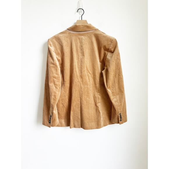 NWOT Ann Taylor Corduroy Peak Lapel Jacket Suit Blazer - Picture 5 of 6